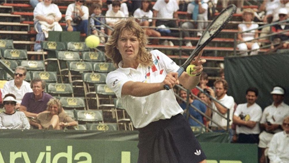 Steffi Graf en sus días como tenista profesional