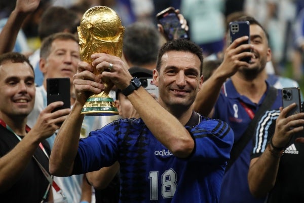 Scaloni en Qatar 2022