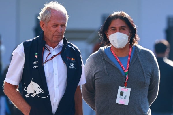 Helmut Marko (izquierda), asesor de Red Bull