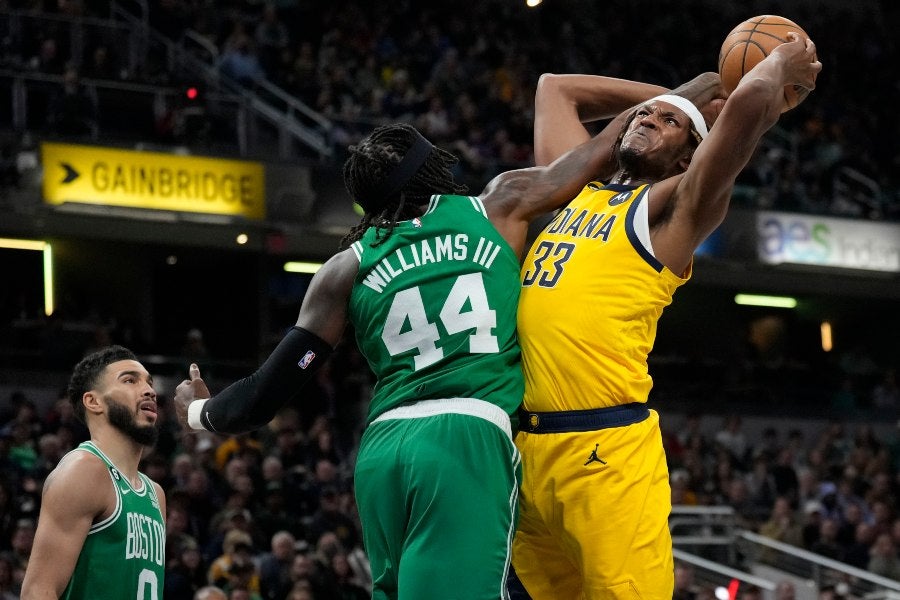 Partido entre Celtics y Pacers 