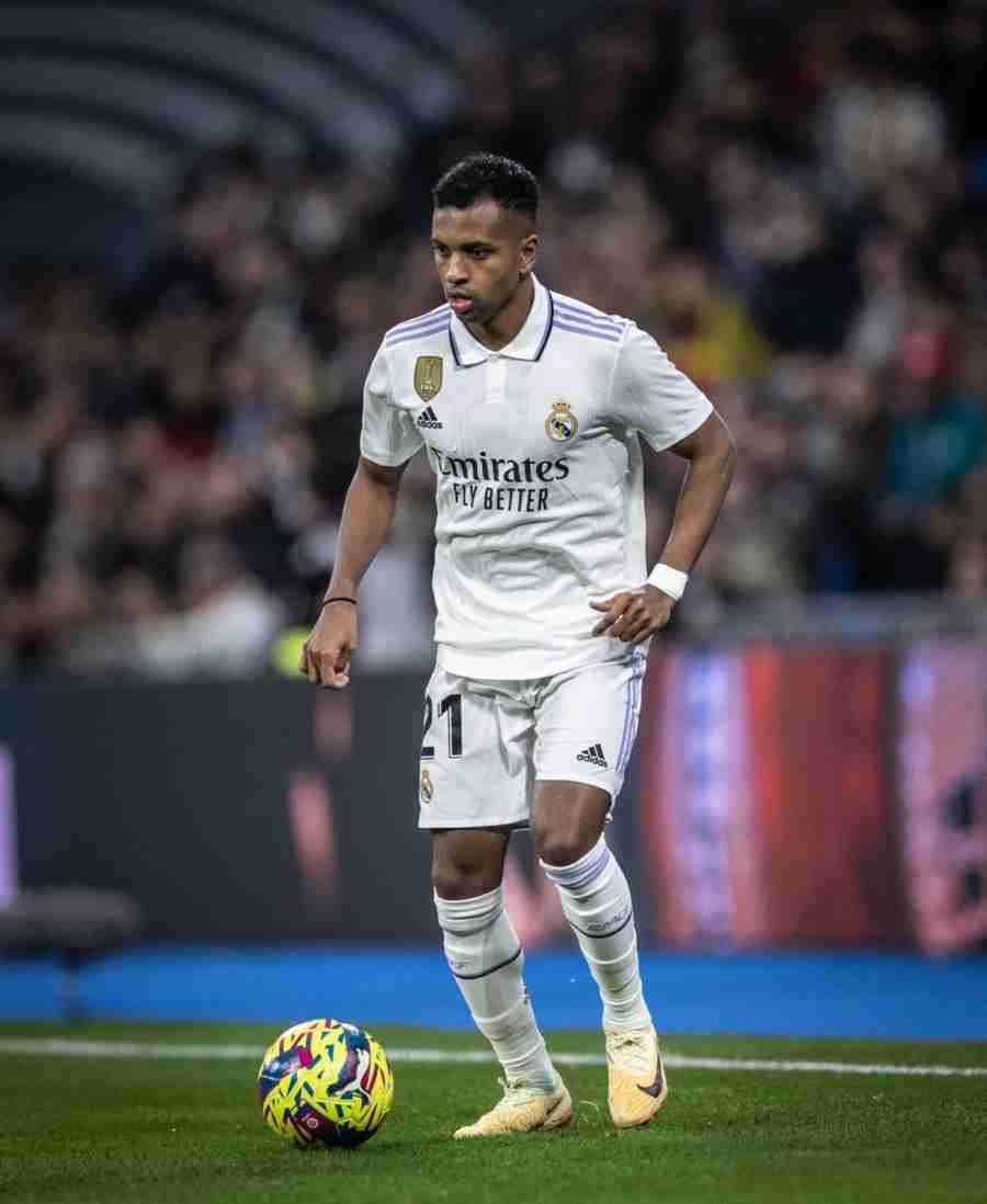 Rodrygo en juego de Real Madrid