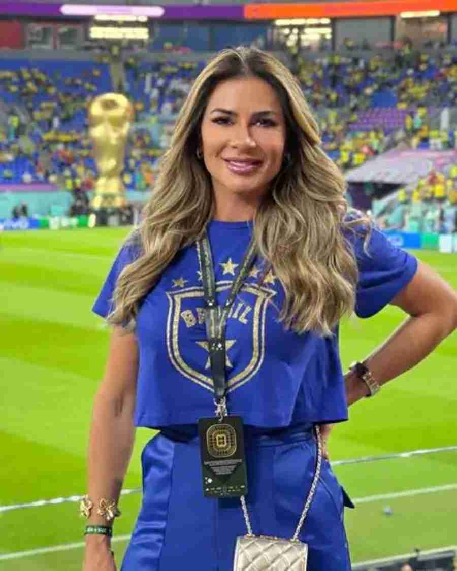 Mariane Bernardi en el Mundial de Qatar 2022