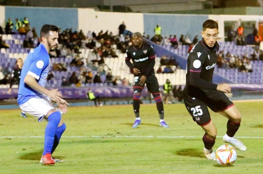 Juego entre Levante y Huracán de la Copa del Rey 