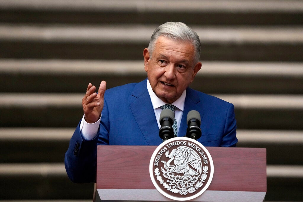 Andres Manuel López Obrador sigue entusiasmado con el Tren Maya