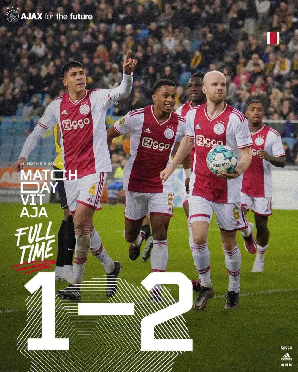 Álvarez y Ajax mantienen la pelea en el liderato