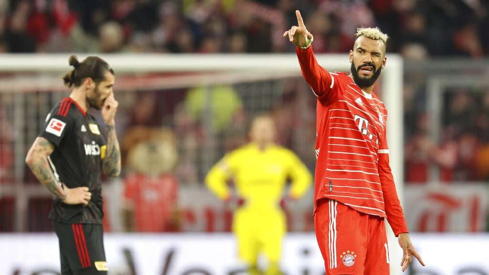 Choupo-Moting celebrando su gol vs Union