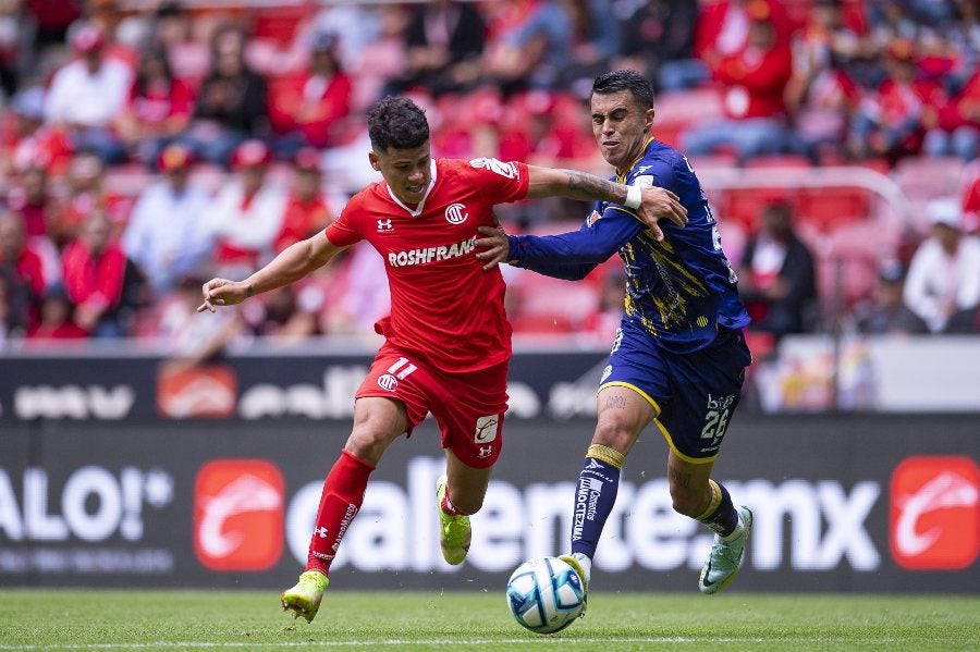 Partido entre Toluca vs Atlético de San Luis 