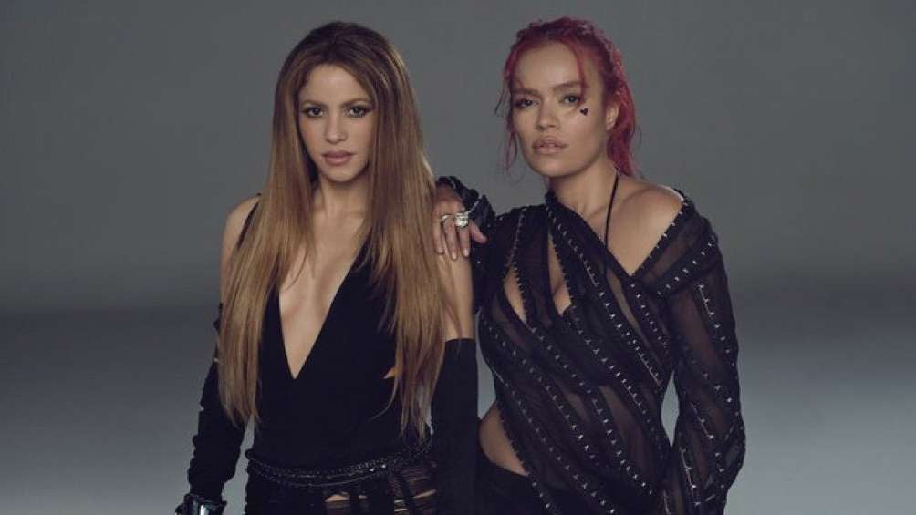 Shakira y Karol G en video musical