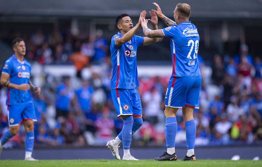 Rotondi celebra el gol de Antuna