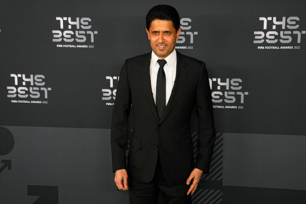 Nasser Al-Khelaifi presente en la gala de los 'Premios The Best'