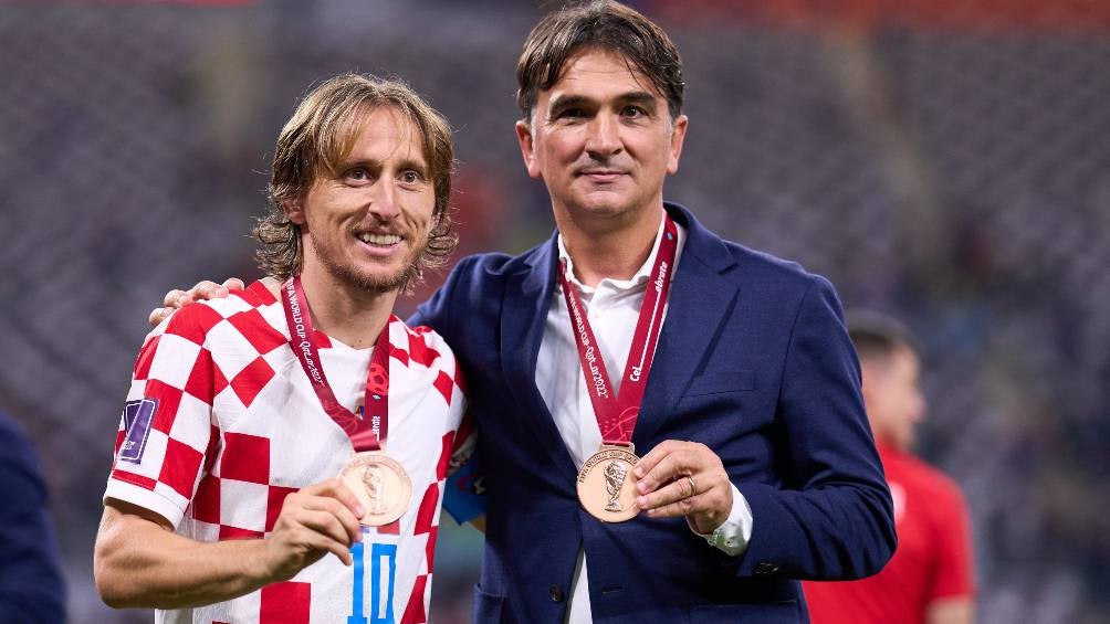 Zlatko Dalic junto a Luka Modric como el mejor del mundo