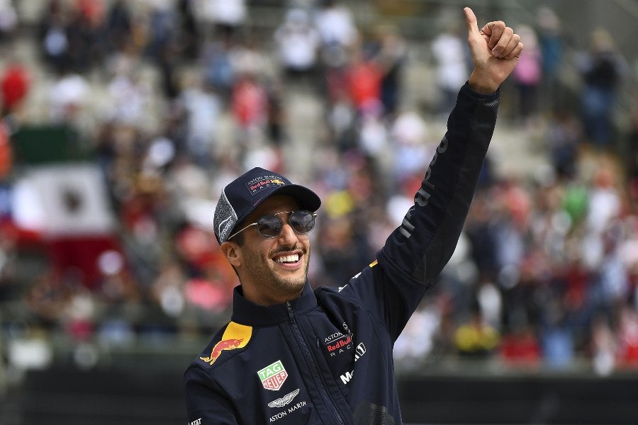 Daniel Ricciardo con Red Bull 