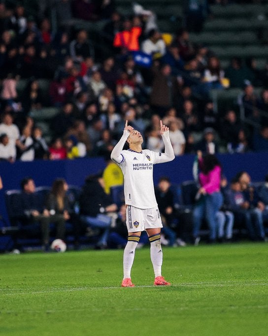 Chicharito con el Galaxy