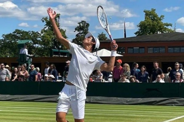 El tenista participó en el Abierto Mexicano