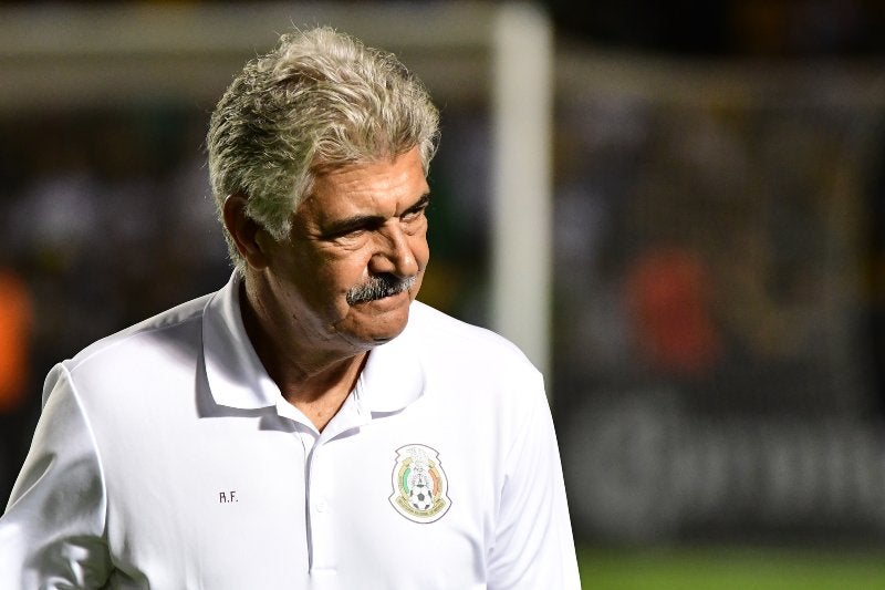 Tuca con la Selección Nacional