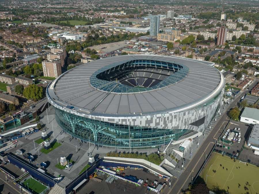 El estadio del Tottenham es uno de los más modernos del mundo