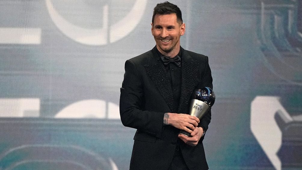 Messi ganó recientemente el premio The Best por mejor jugador