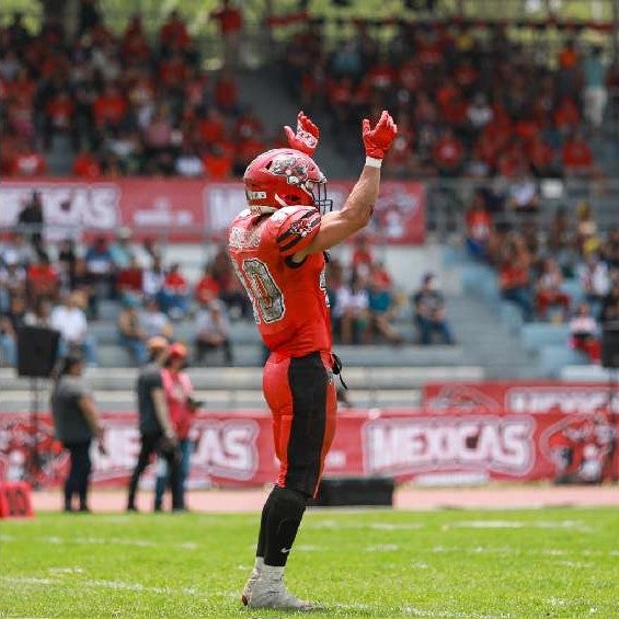 Jugador de Mexicas listo para empezar la temporada