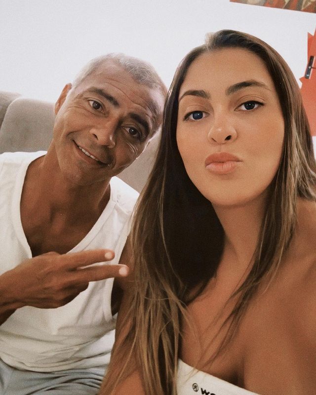 Romario y su hija Dada