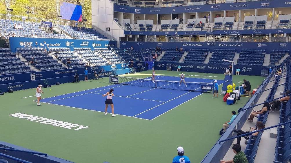 Partido de dobles en el Abierto de Monterrey