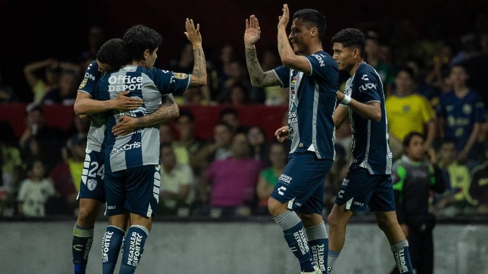 Pachuca le quitó el invicto al América en el Azteca