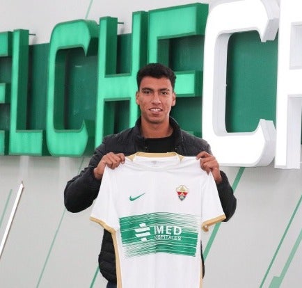 Jesús Hernández en su presentación con Elche