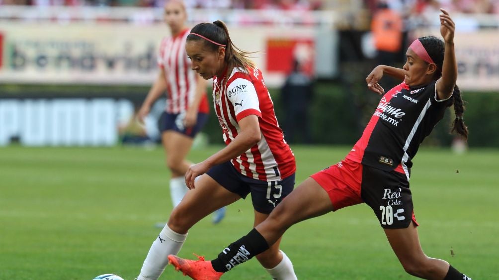 Acciones de la remontada rojiblanca ante Atlas Femenil