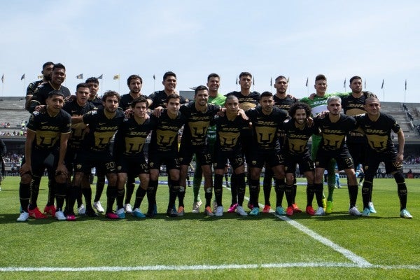 El once que disputó el partido vs Puebla