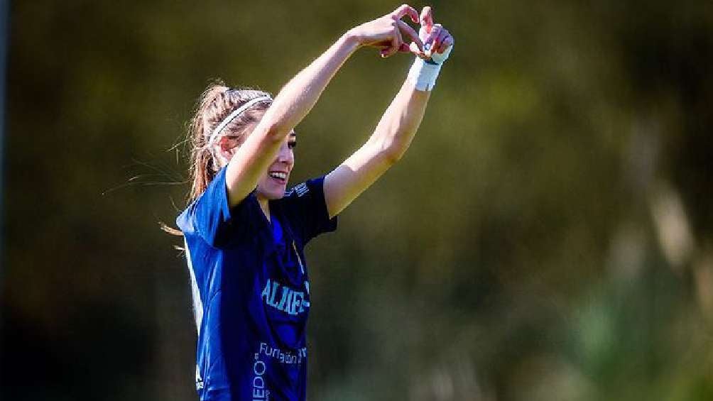 Tatiana Flores anotó el gol de la victoria del Real Oviedo