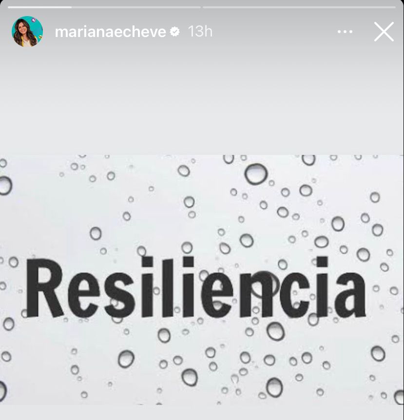 Instagram de Mariana Echeverría 