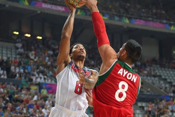 Ayón con la Selección Mexicana 