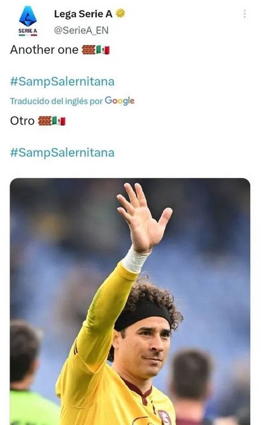 La Serie A se rinde ante Memo Ochoa