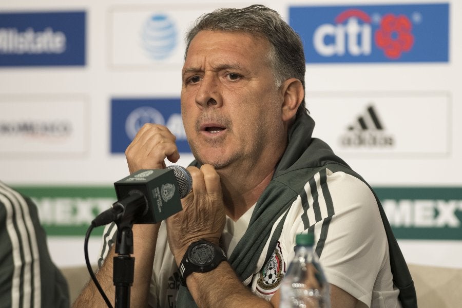 Tata Martino en rueda de prensa 