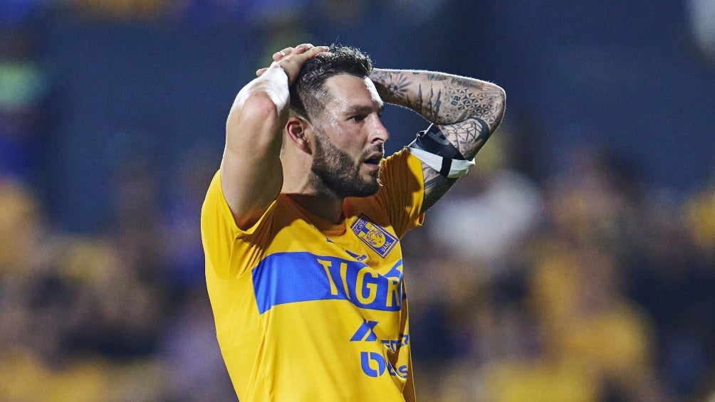 Gignac en partido con Tigres