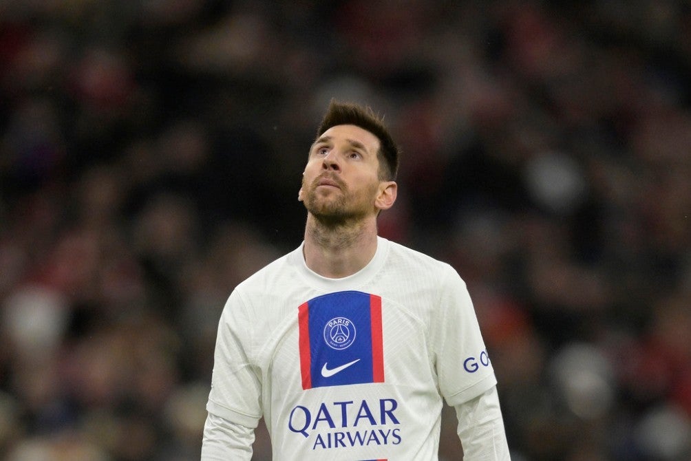 Lionel Messi volvió a fracasar en Champions League