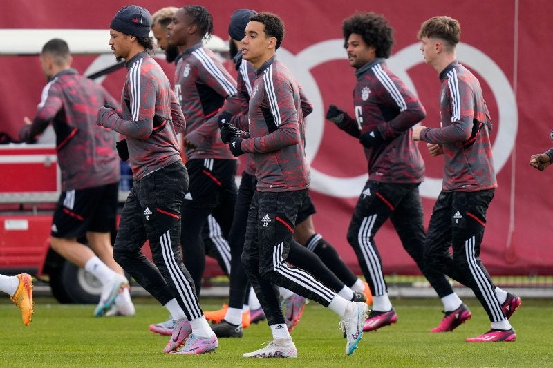 Beyern en entrenamiento