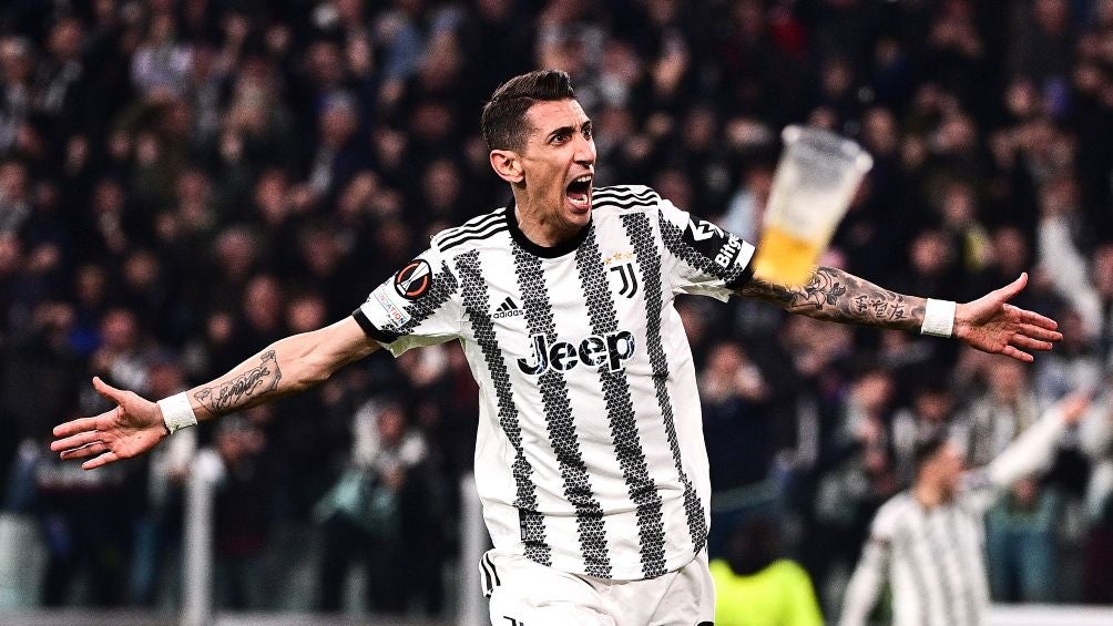 Ángel di María anotó el gol de la Juventus