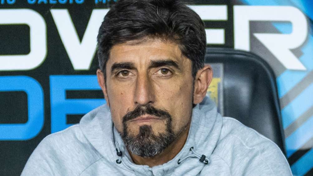 El entrenador serbio durante el partido vs Santos