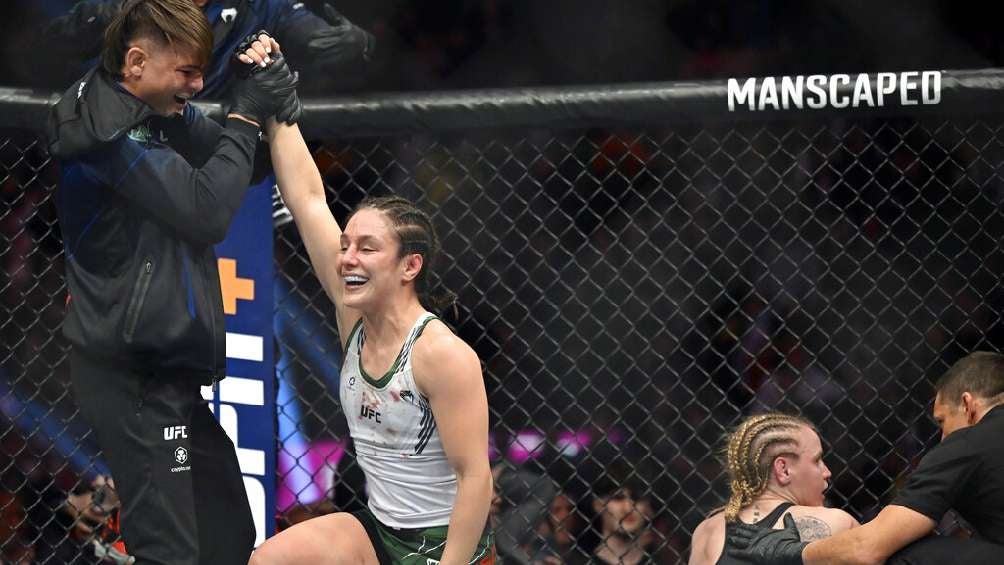 Alexa Grasso tras ganar la pelea