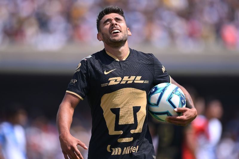 Salvio en lamento con Pumas