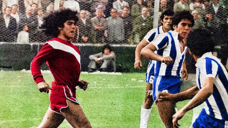 Luis ‘Hacha’ Martínez ante Diego Armando Maradona