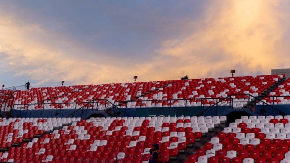 Estadio Alfonso Lastras previo al encuentro