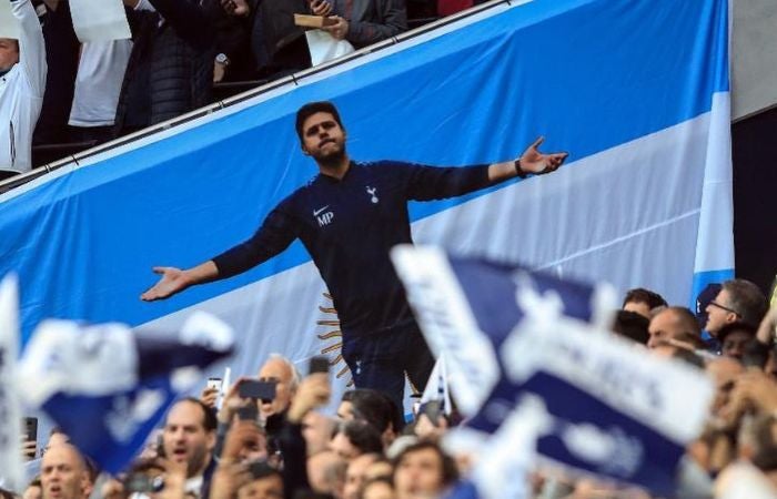 Mauricio Pochettino en su etapa con el Tottenham 