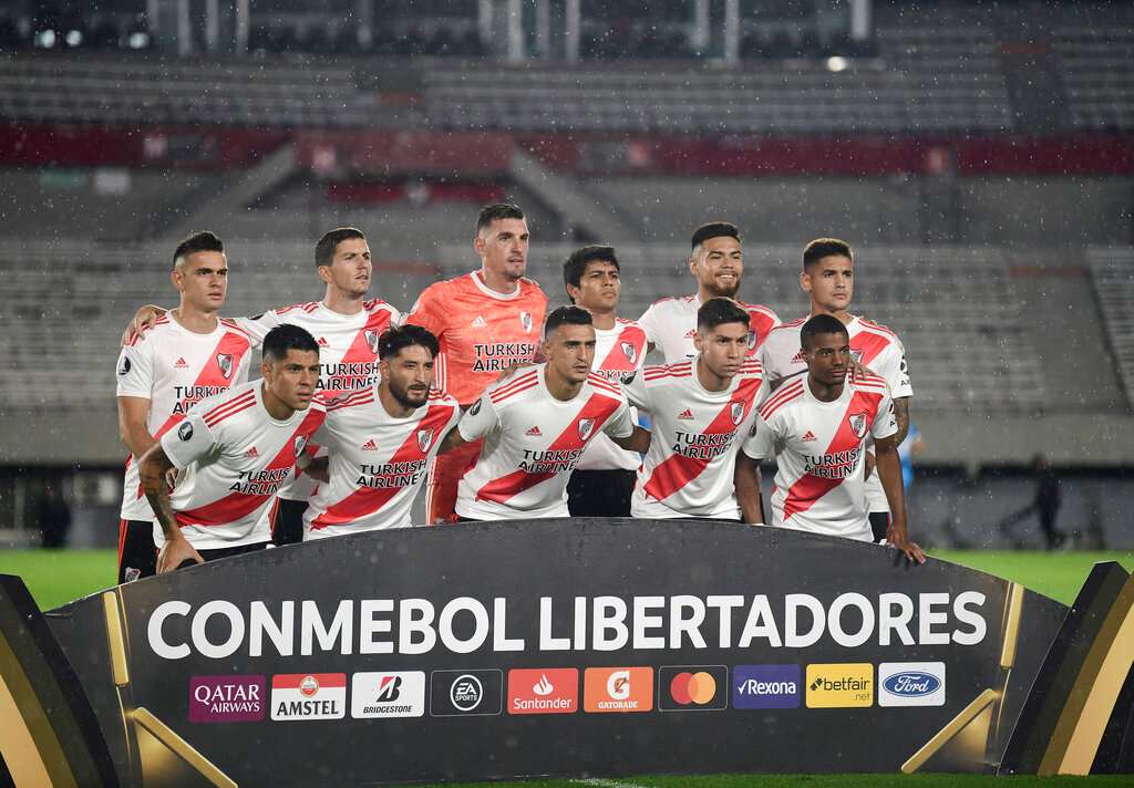 River en un partido de Libertadores a puertas cerradas