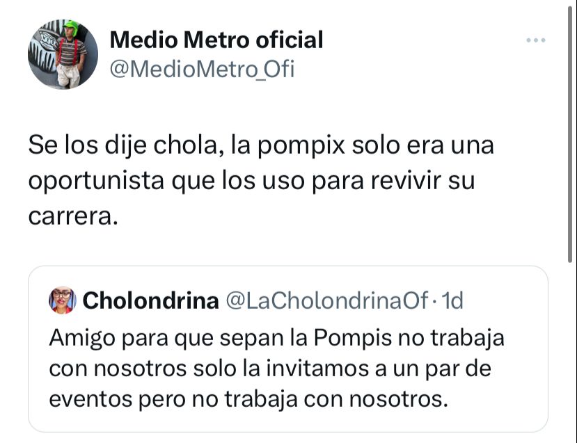 Publicación de Medio Metro