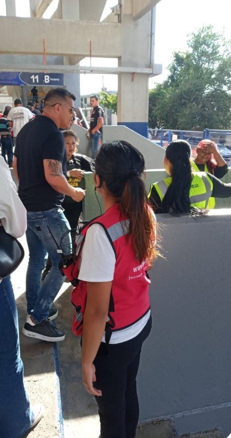 Jorge Almirón en el Estadio Jalisco