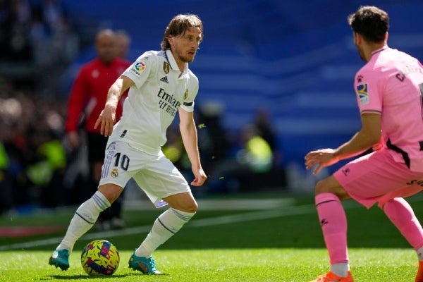 Luka Modric en duelo