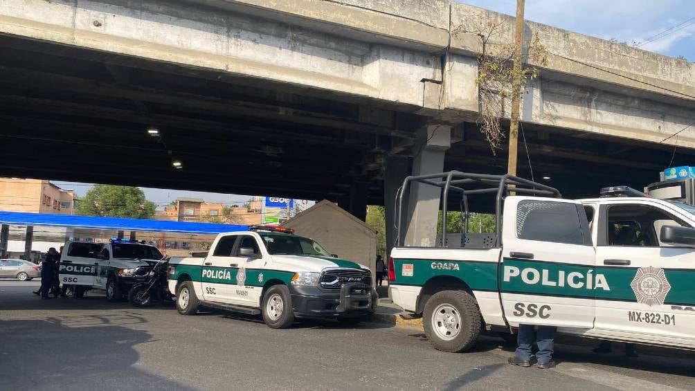 La policía ya se encuentra en el Estadio Azteca