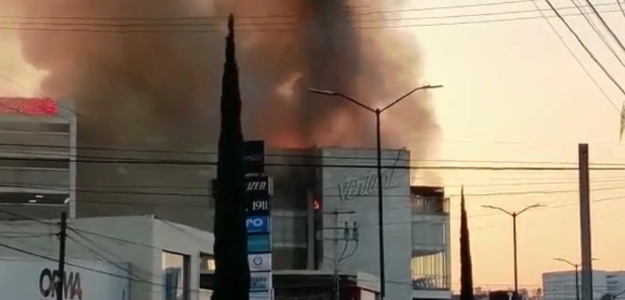 Incendio en Morelia