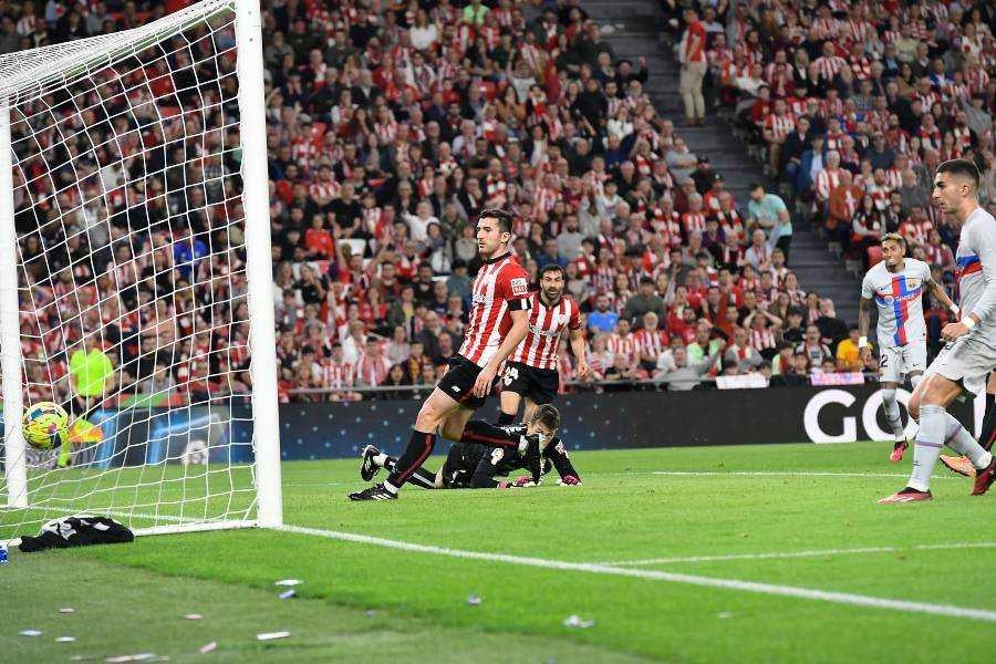 Partido entre Athletic Club y Barcelona en LaLiga